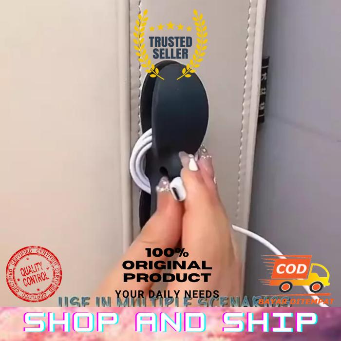 Gambar cord organizer for kitchen appliances ORIGINAL SAS - MODEL 2, 5 PCS dari Shopandshipofficial undefined Tokopedia