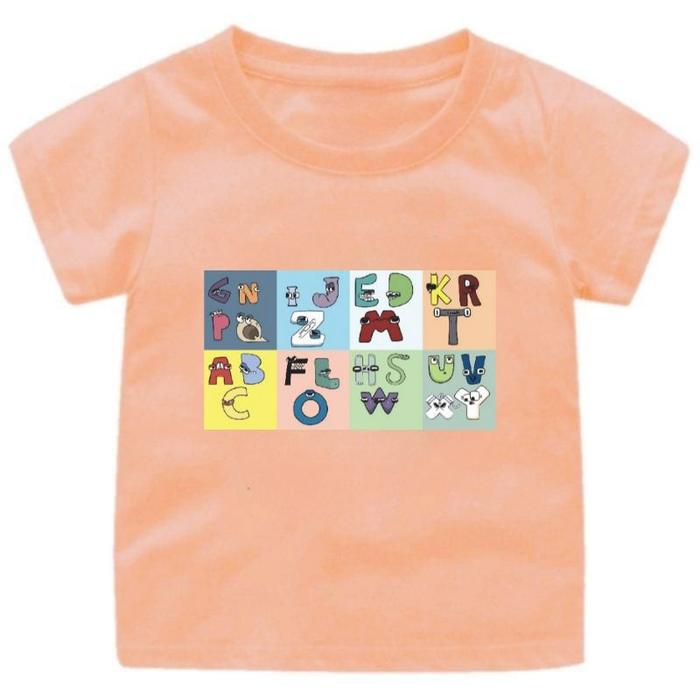 Gambar baju kaos anak laki laki /perempuan gambar alphabet lore alfabet viral - salem, S dari ramakids jkt undefined Tokopedia