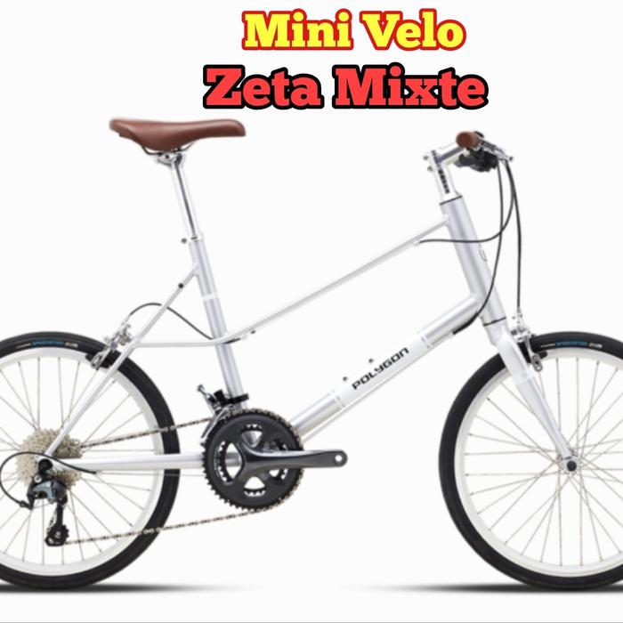 Gambar Sepeda Mini Velo POLYGON ZETA MIXTE - Silver dari Jktsepeda undefined Tokopedia