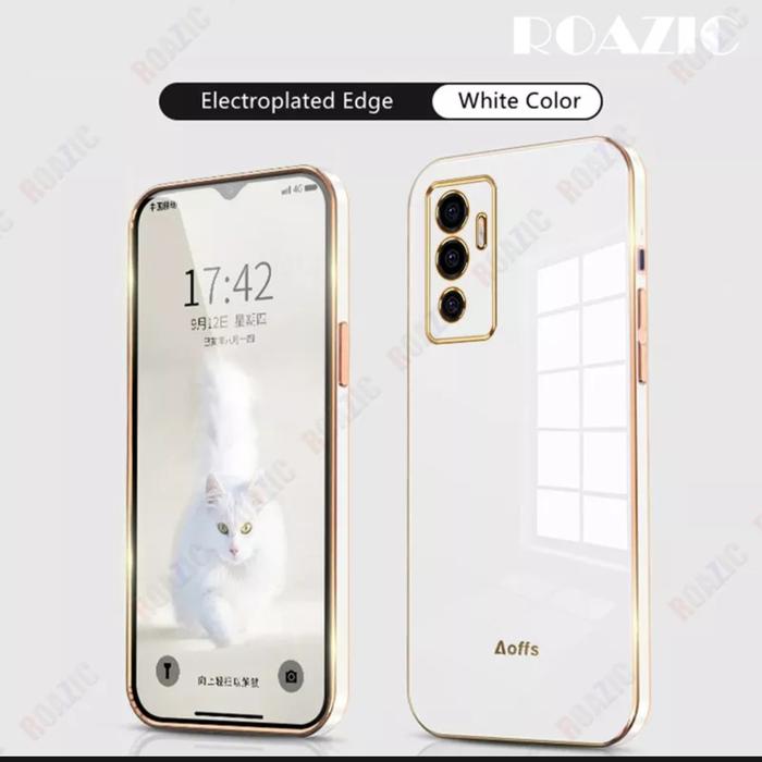 Gambar Soft Case VIVO V23E V23 E Case silikon Casing cover Sarung mewah - Putih dari Lukman prayetno undefined Tokopedia