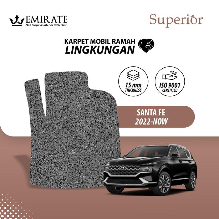 Promo Karpet Mobil Mie Superior Hyundai Santa Fe (2022-Now) PVC