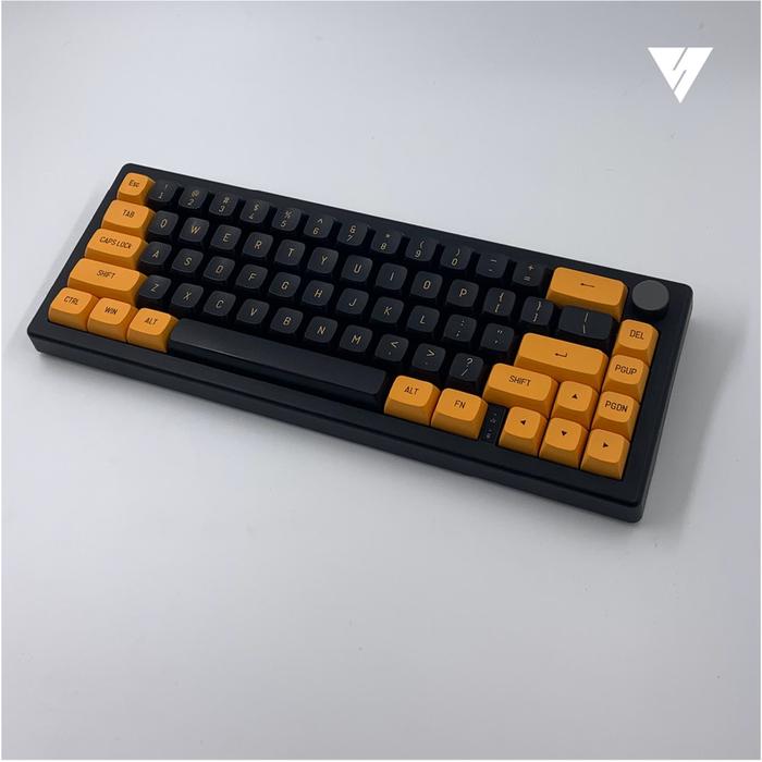 Gambar Vortex Series GT65 / GT-65 RGB Hotswap Wireless Mechanical Keyboard - Black Orange, BAREBONE ONLY dari ChemicyGaming undefined Tokopedia