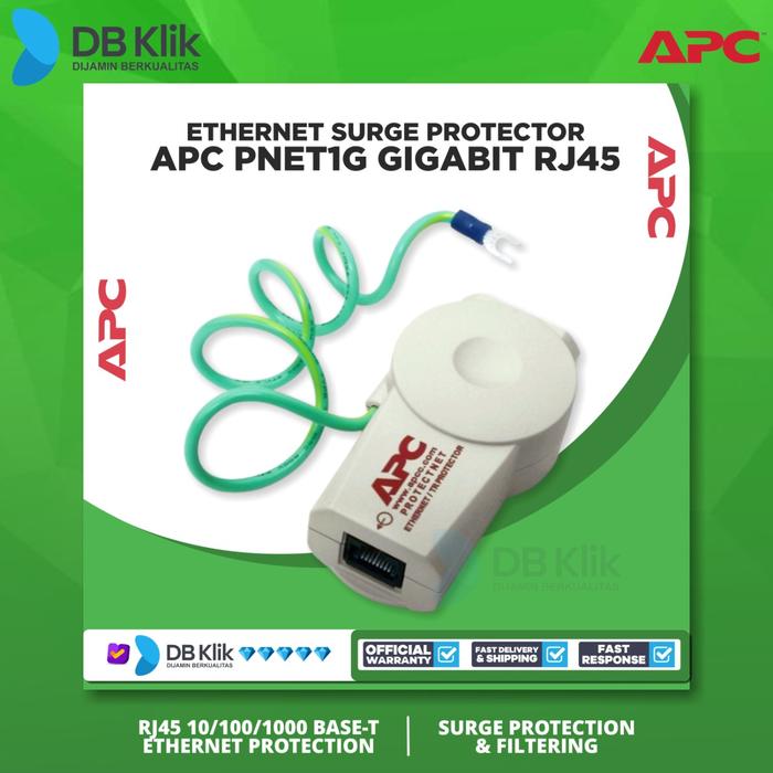 Jual Surge Protector APC Gigabit RJ45 Anti