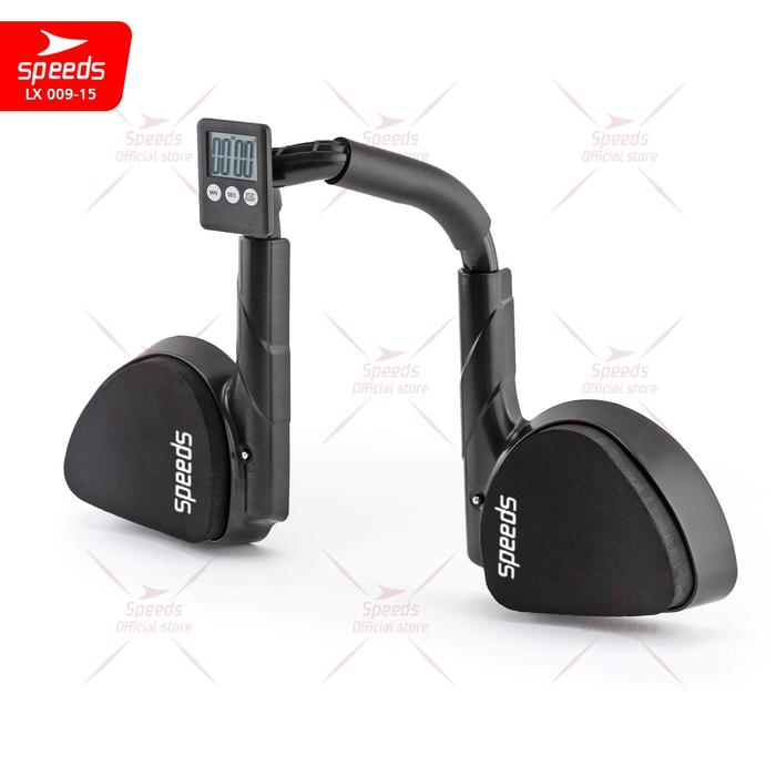 Gambar SPEEDS Alat Bantu Push Up Plank Trainer Penahan Siku Push Up + LCD Berkualitas Outdoor 009-15 - 009-15 HITAM dari Speedshome undefined Tokopedia