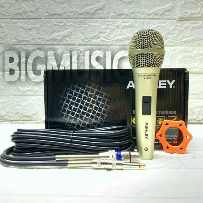 Gambar Mic Kabel MicroVoice MVP 9 - Wired Microphone MV MVP9 - A02 Champagne dari Bigmusic Soundsystem undefined Tokopedia