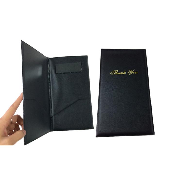 Gambar Bill Holder Restoran / Bill Cover / Bill Resto - Hitam Kualitas Tinggi - Hitam dari Supercy-Mall undefined Tokopedia