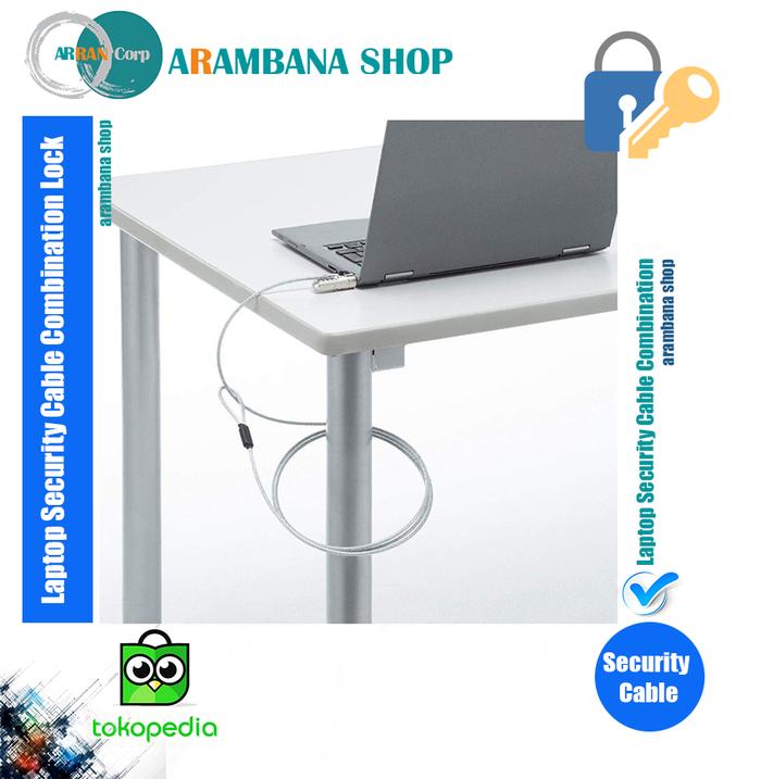 Jual laptop security cable Combination Lock - Kota Surabaya - ARAMBANA ...