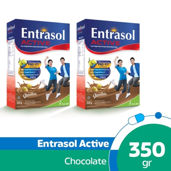 Gambar susu entrasol active coklat 360gr / susu entrasol active vanila 360gr - Vanila dari thitashop official undefined Tokopedia