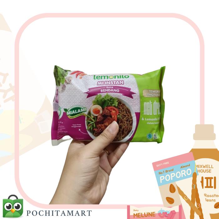 Gambar Mi Instan Lemonilo - Rendang 77gr dari POCHITAMART undefined Tokopedia