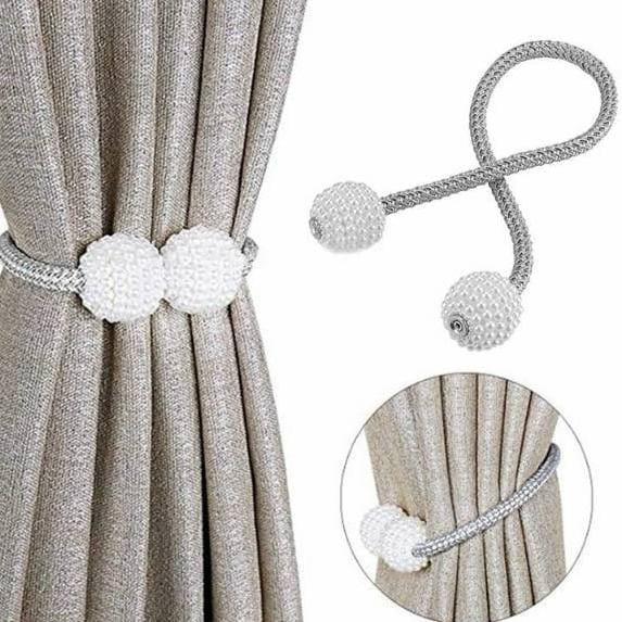 Gambar Pengait gorden magnet tali pengikat model terbaru dan modern - Abu-abu, Harga perbiji dari Putra Gorden Shop undefined Tokopedia