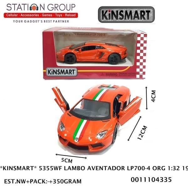 Gambar KINSMART 5355WF LAMBORGHINI AVENTADOR LP700-4 WHITE 1-32 19 - Orange dari Station Group 2 undefined Tokopedia