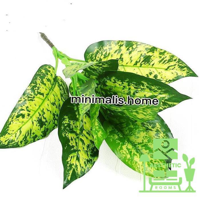 Gambar Aksesories Rumput Dinding Tanaman Hias Plastik Pajangan Rumput - E11 dari Aesthetic Rooms undefined Tokopedia