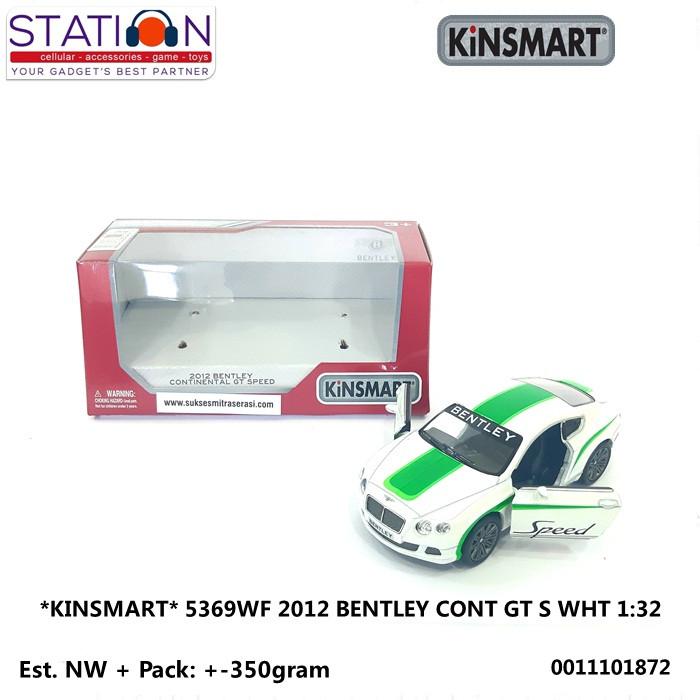Gambar KINSMART 5369WF 2012 BENTLEY CONTINENTAL GT SPEED 1/32 - WHITE dari Station Group 2 undefined Tokopedia