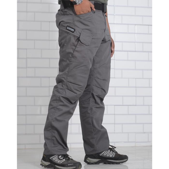 Gambar CELANA TACTICAL PRIA CARGO PANJANG - abu, 34 dari my military undefined Tokopedia
