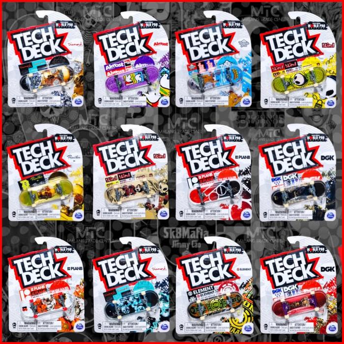 Gambar Tech Deck Fingerboard Original Spin Master Skate board Jari dari alvianposeidon undefined Tokopedia