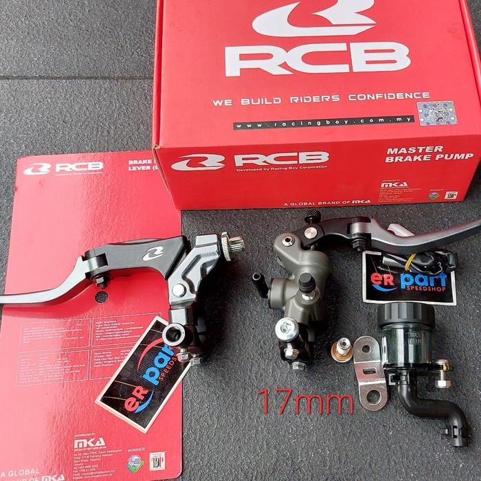 Gambar Master rem rcb S1 radial handle kopling racing boy - Titanium 17mm dari eRpart speedshop undefined Tokopedia