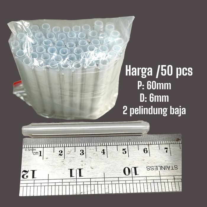 Gambar protector sleeve fiber optic, sleeve protector fiber optik, protection - 50pcs dropcore dari NS2 INDONESIA undefined Tokopedia