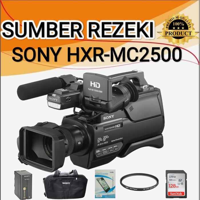 SONY CAMCORDER XHR-MC2500 CAMCORDER SONY MC2500 KAMERA SYUTING  CAMCORDER ONLY