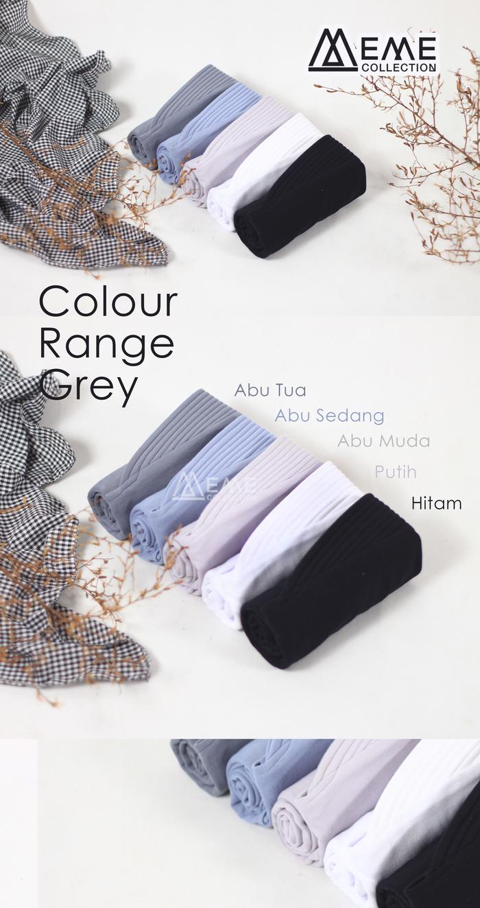 Gambar HIJAB MEME BERGO MARYAM XL - Hitam dari hallomemecollection undefined Tokopedia