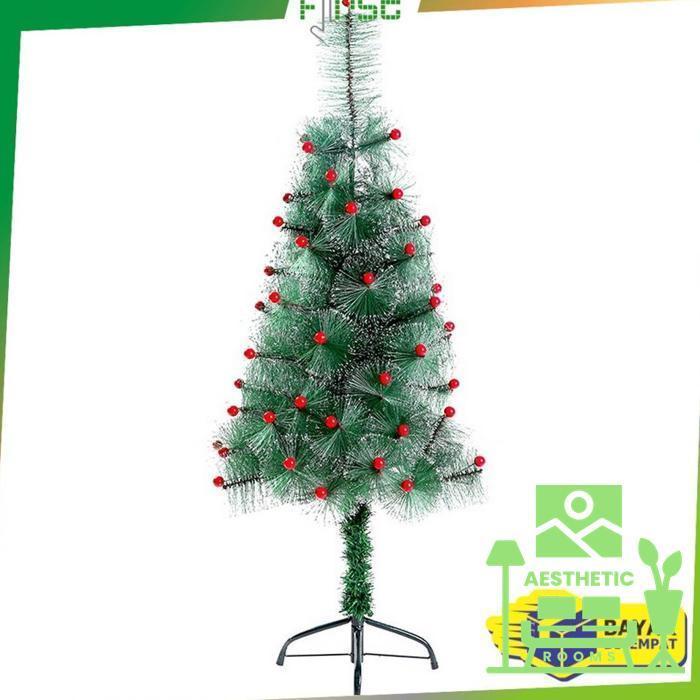 Gambar FH-C208 Pohon Natal 120CM 4F / Christmas Tree Jarum / Dekorasi Rumah - POHON 4D - BUAH dari Aesthetic Rooms undefined Tokopedia