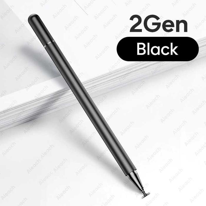 Gambar Universal Stylus Pen Android iPhone Smartphone Tablet iPad TouchScreen - Hitam dari Ghani Gadget Store undefined Tokopedia
