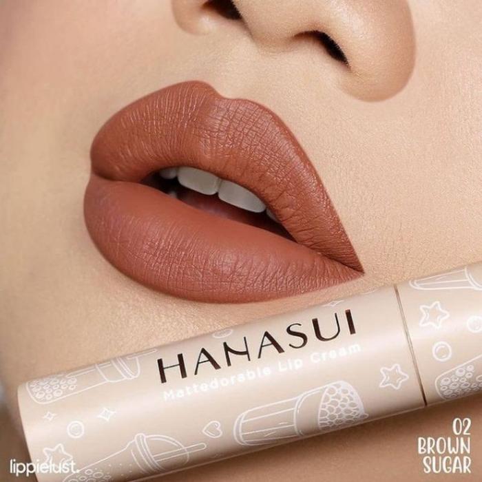 Gambar Hanasui Lip Cream BOBA SERIES - 02.Brown Sugar dari Aiinshopp( Milikkita) undefined Tokopedia