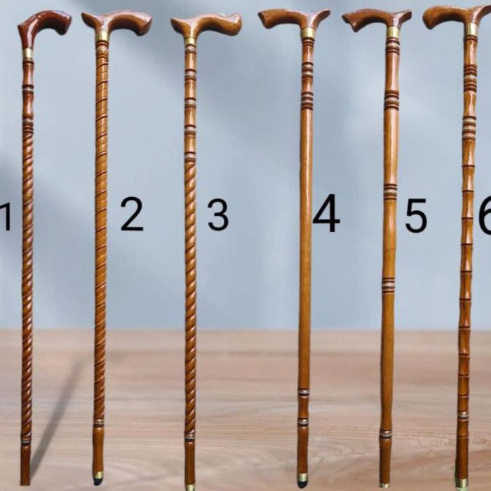 Gambar NEW TONGKAT JALAN DARI KAYU ULIN/ BESI .TONGKAT BANTU BUAT LANSIA.DARI - Coklat, No 1 dari Sehat Abadi Medical undefined Tokopedia