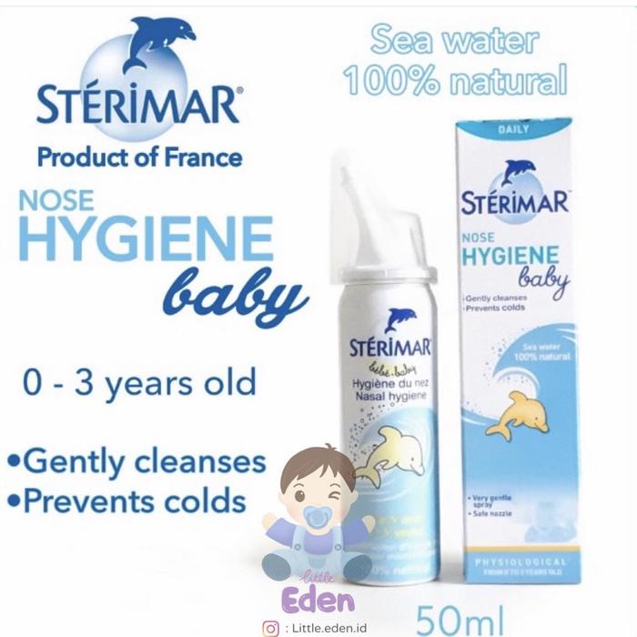 Gambar sterimar nasal spray baby 50ml / semprot hidung bayi - baby dari Little Eden Baby Shop undefined Tokopedia