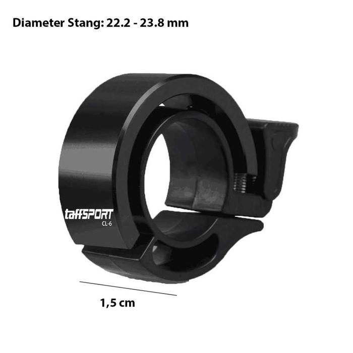 Gambar Bel Sepeda Klakson Suara Nyaring Modern Aksesoris - Hitam dari Inyourhouse1 undefined Tokopedia