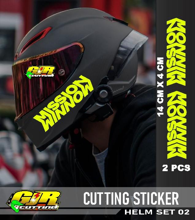 Gambar Cutting Sticker HELM Full Face - Stiker Lis Variasi HELM SET 02 - STABILO dari GJRsticker undefined Tokopedia