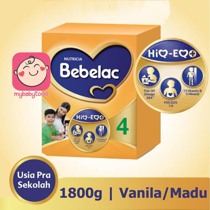 Gambar Bebelac 4 madu dan vanilla 1800 exp 2024 - Honey dari sukana store undefined Tokopedia
