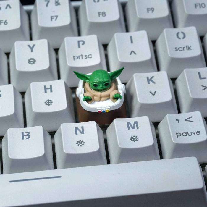 DELLAKEY Cartoon Della Artisan Keycap