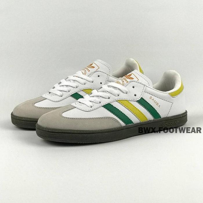 Gambar Sepatu Adidas Samba classik Spatu casual pria samba sneakers casual - putih brazil, 41 dari Berkahh.Shoop undefined Tokopedia