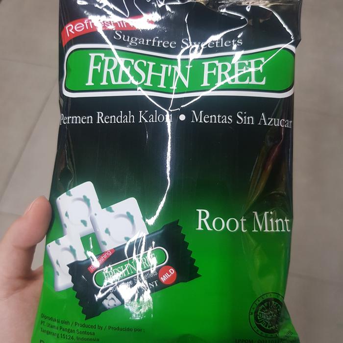 Gambar Permen Fresh'N Free Rasa Root Mint 100gram BPOM dari christyonlineshop94 undefined Tokopedia