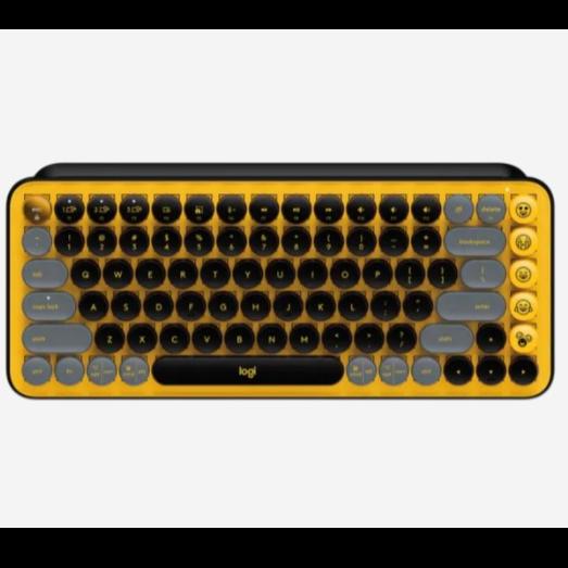 Gambar Logitech POP Keys Wireless Bluetooth Mechanical Emoji Keyboard - Blast dari EON Tech undefined Tokopedia