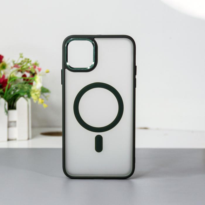 Gambar Case iPhone 11 / Pro / Pro Max FS MagSafe Magnetic Wireless Charging - Green, iP 11 Pro dari Fashion Selular_NEW undefined Tokopedia
