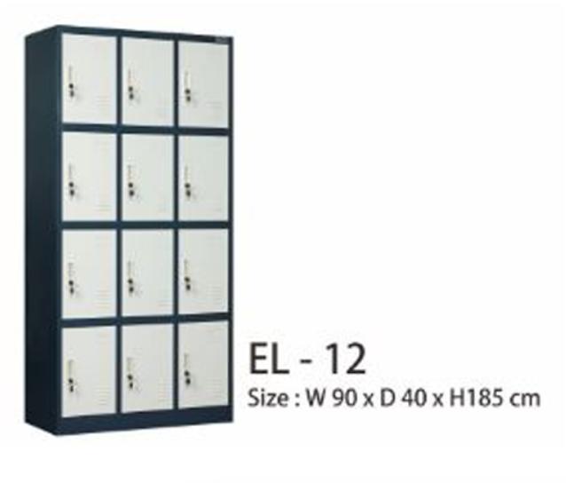 Gambar Locker Besi dengan Kunci 9 12 15 18 Pintu - 12 Pintu dari Meubel Remaja BJM undefined Tokopedia