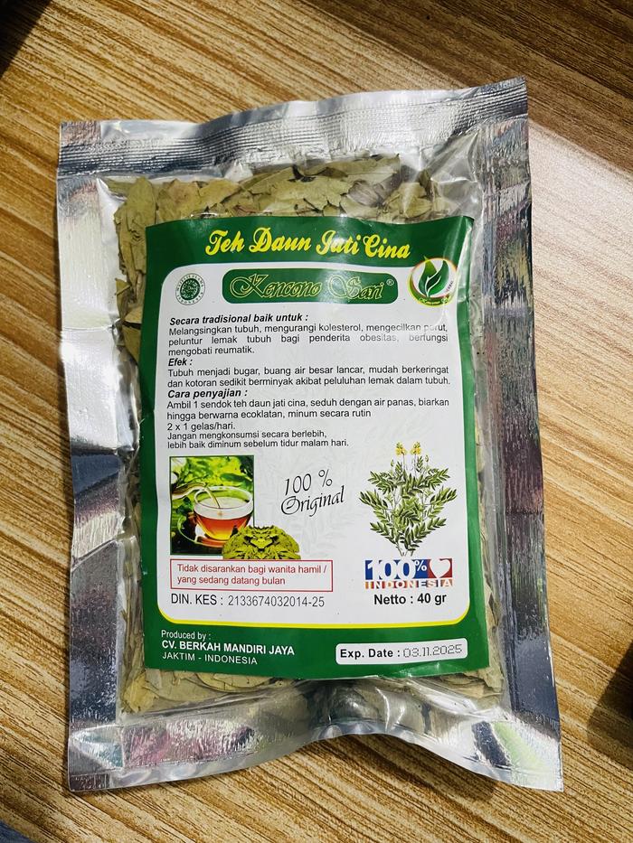 Gambar Teh Celup Herbal Daun Jati Cina - JATI CINA 40gr dari RUMAH HERBAL NABAWI OFFICIAL undefined Tokopedia