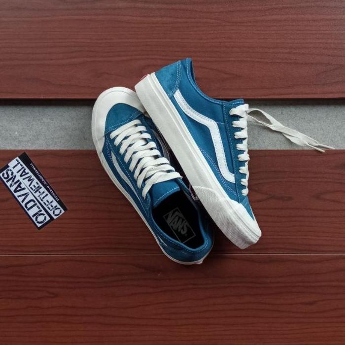 Gambar Vans Old Skool Style 36 Decon SF Navy Blue / 100% Perfect Terbaik - Decon Navy, 36 dari Berkahh.Shoop undefined Tokopedia
