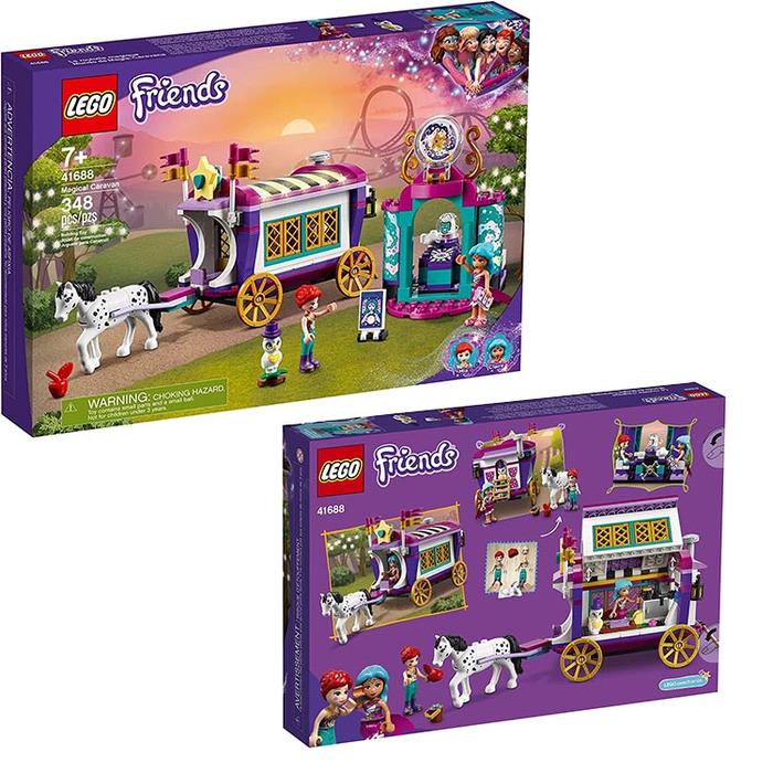 Jual LEGO Friends Magical Caravan Building Kit 348 Pieces (41688