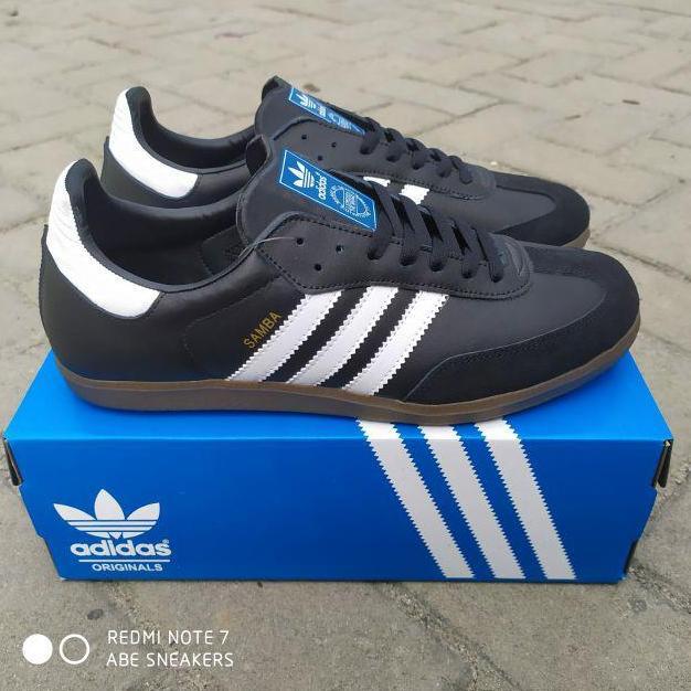 Gambar Sepatu Adidas samba og original Made in Indonesia - Black white, 40⅔ dari Berkahh.Shoop undefined Tokopedia