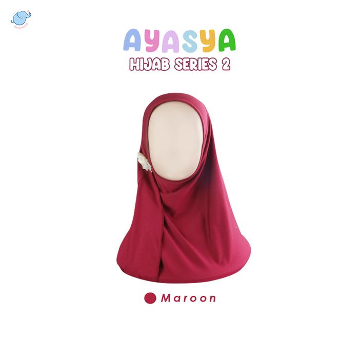 Gambar Elephas Hijab AYASYA Series - MAROON BUNGA, M dari elephas.id undefined Tokopedia