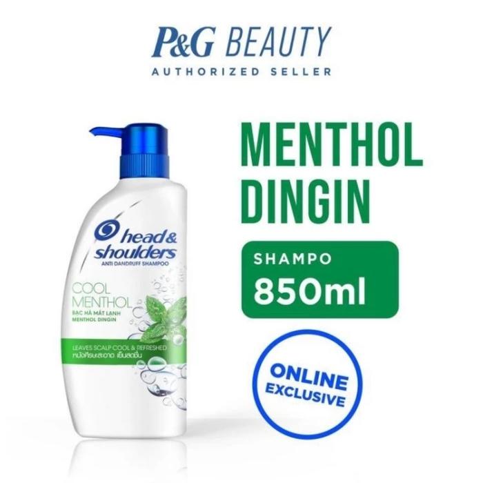 Gambar Head&Shoulders  Shampoo Cool Menthol 840 ml - Menthol 850 ml dari BundaSun undefined Tokopedia