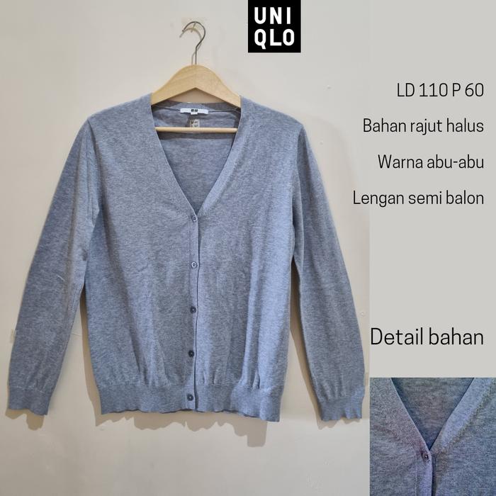 Gambar SALE!!Cardigan Preloved/Outer wanita/Cardigan Basic/crew neck - 11 dari eloraetstore.id undefined Tokopedia