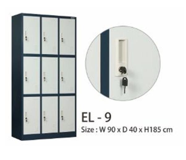 Gambar Locker Besi dengan Kunci 9 12 15 18 Pintu - 9 Pintu dari Meubel Remaja BJM undefined Tokopedia