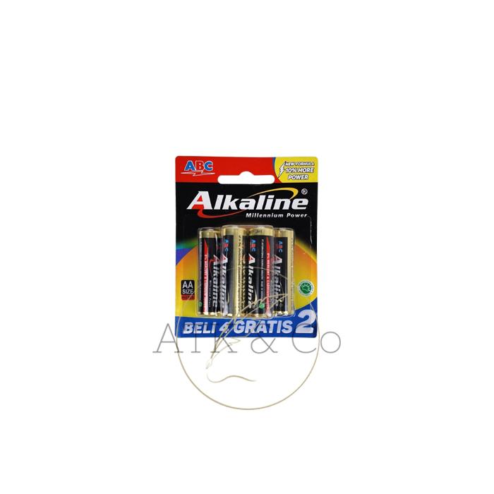 Gambar Batu Baterai Batere AA AAA - Battery Batre A2 A3 ABC Alkaline Isi 6 - AA dari ATK & Co undefined Tokopedia