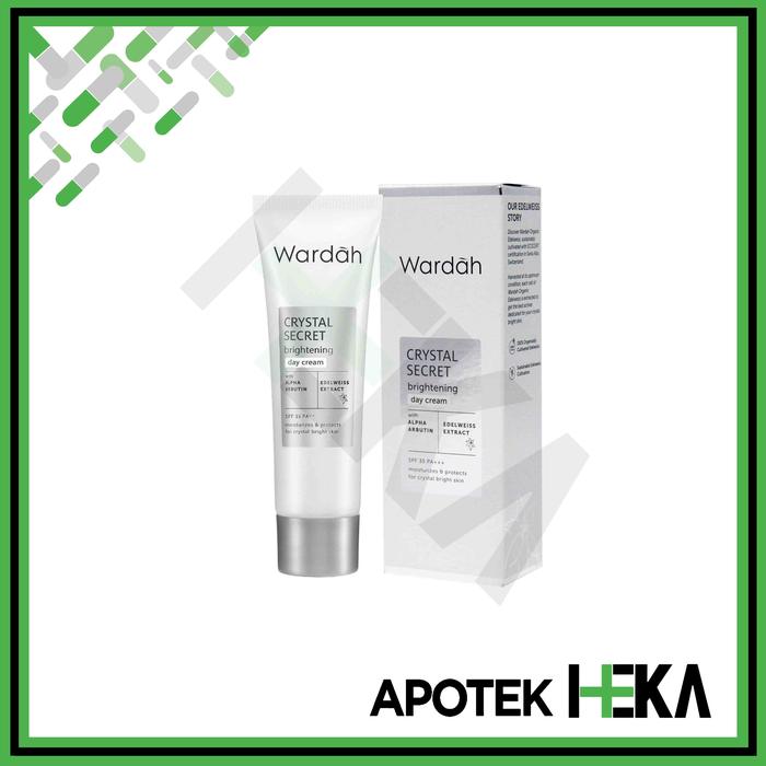 Gambar Wardah White Crystal Secret Series - Mencerahkan Kulit - Day Cream 15 ml dari Apotek Heka Semarang undefined Tokopedia