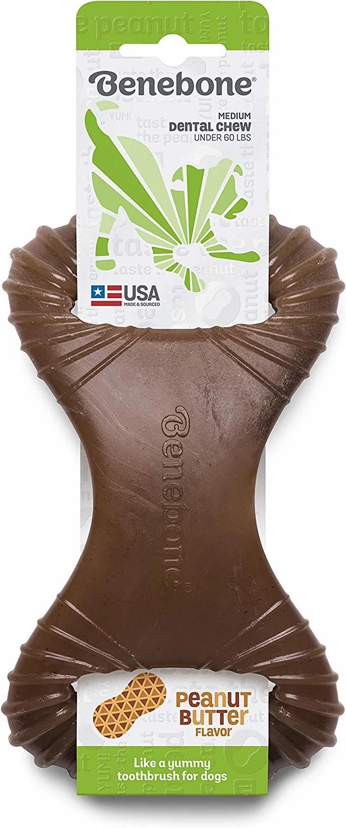 Gambar Benebone Dental Peanut Flavour Dog Chew - Medium dari Lush Pets Co. undefined Tokopedia