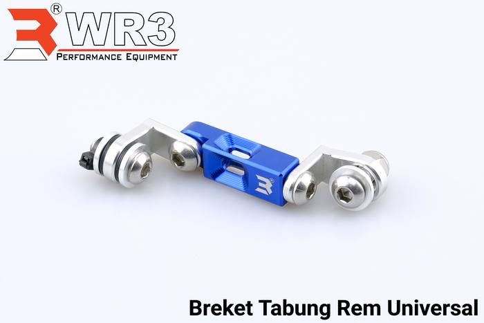 Gambar Breket Tabung WR3 Universal - Biru-Silver dari WR3 undefined Tokopedia
