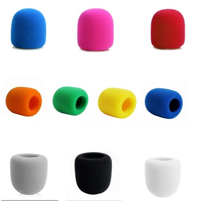 Gambar Busa Microphone 1pc/Sarung Microphone/Spon Microphone/Foam Mic karaoke - Busa Mic 1pc, Ungu dari Yourearpad shop undefined Tokopedia